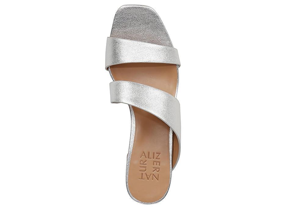 Naturalizer Inez Slides (Silver Faux Leather) Women's Sandals Product Image