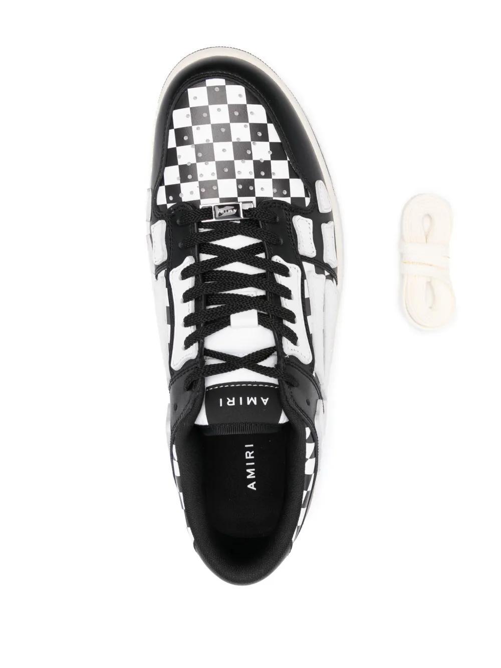 Skel Top Low check-pattern sneakers Product Image