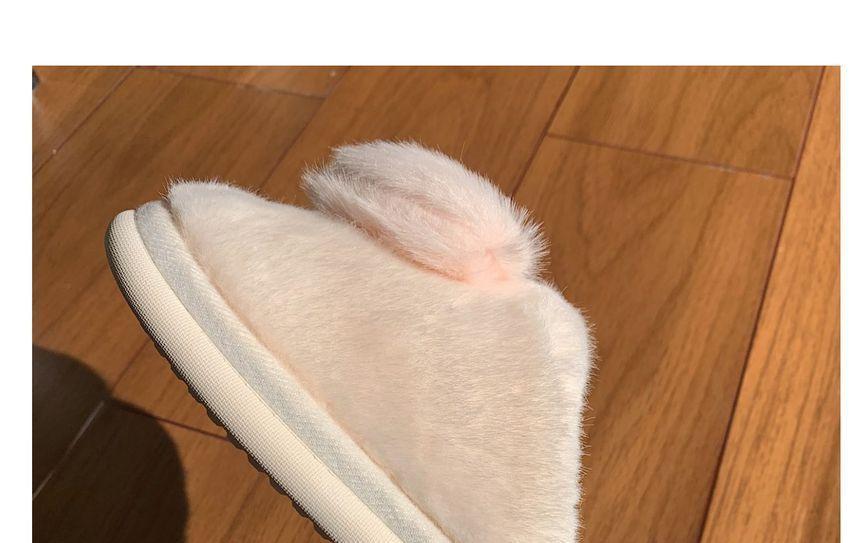 Fluffy Heart Home Slippers Product Image
