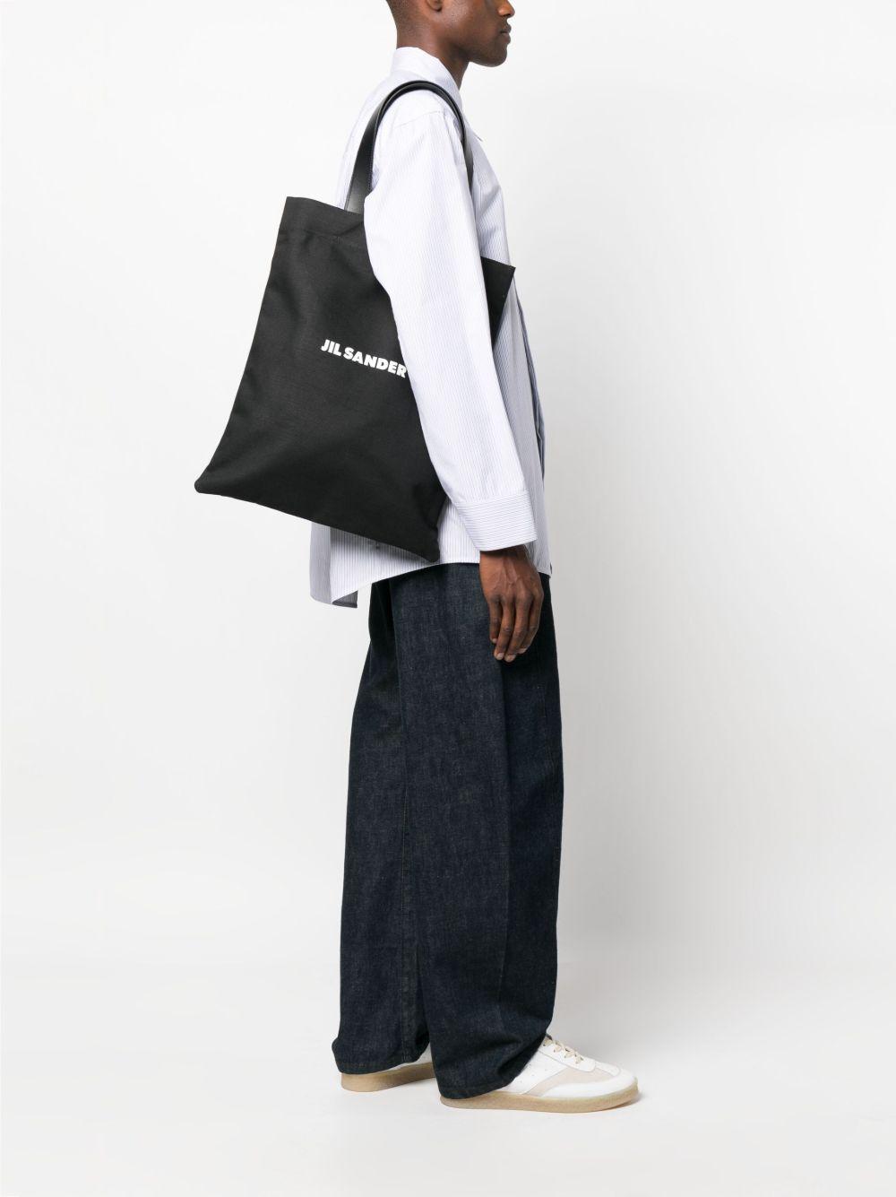 large logo print tote bag Product Image