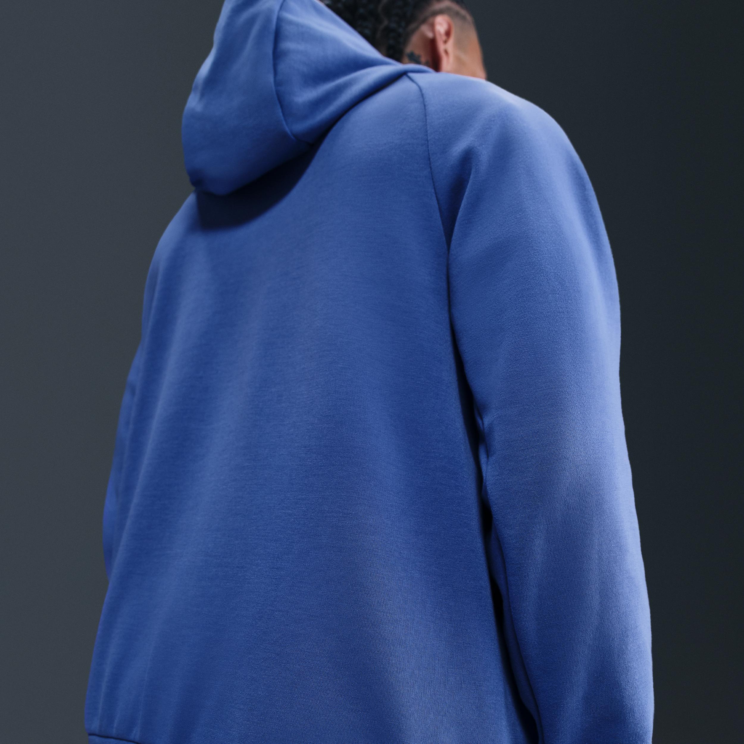 Nike Men's Primary Fleece Dri-FIT UV Full-Zip Performance Hoodie Product Image