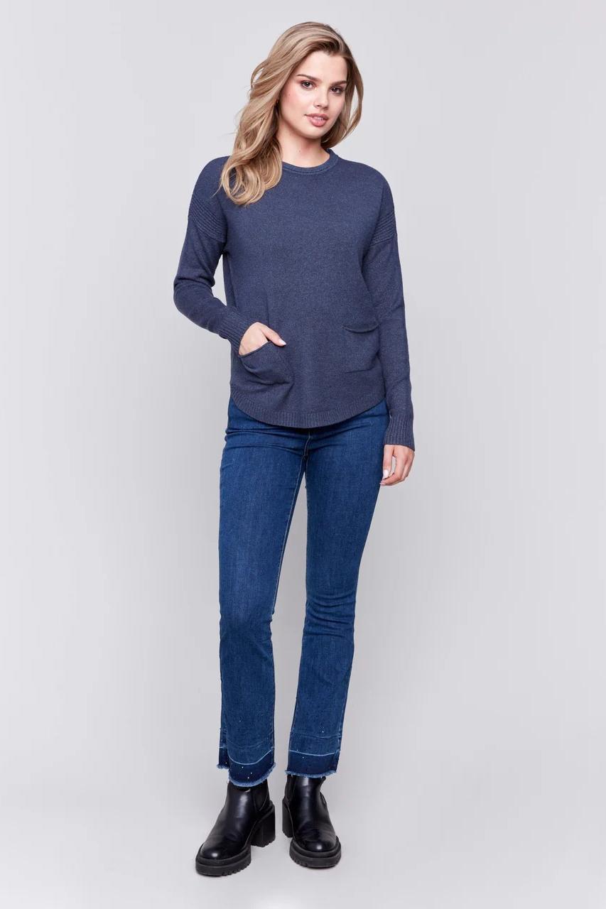 Removable Collar Sweater Product Image