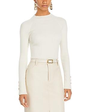 Derek Lam 10 Crosby Kassandra Ribbed Mock Neck Top Product Image