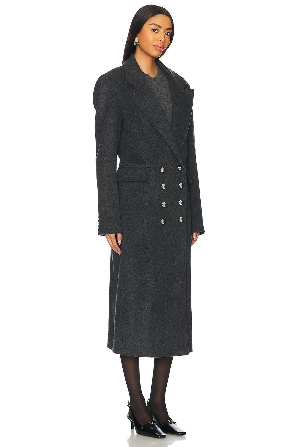 Double Breasted Long Wool Coat Vaillant Product Image