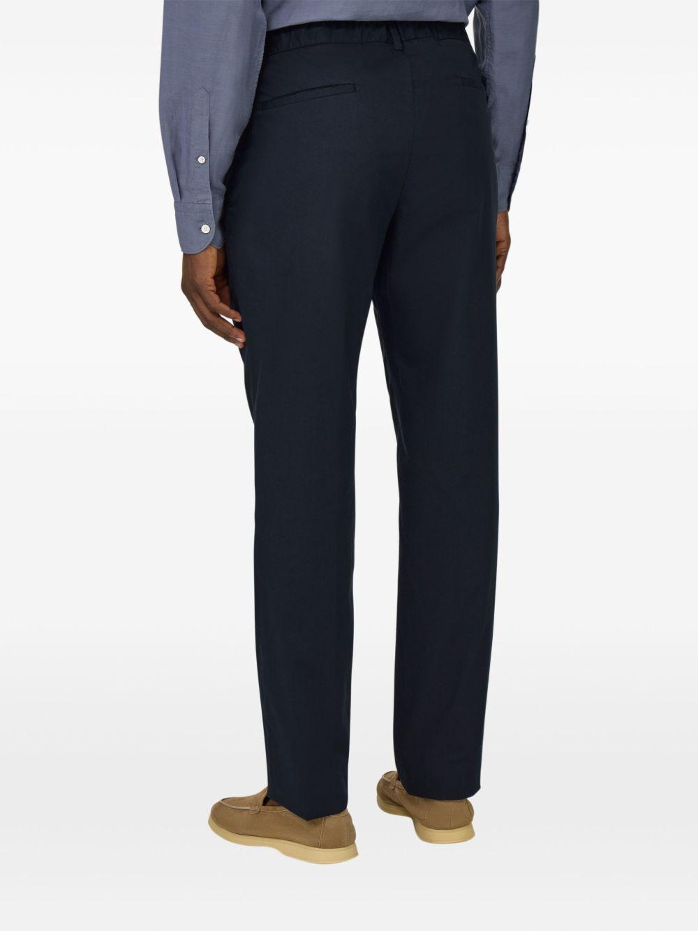 drawstring side-dart trousers Product Image