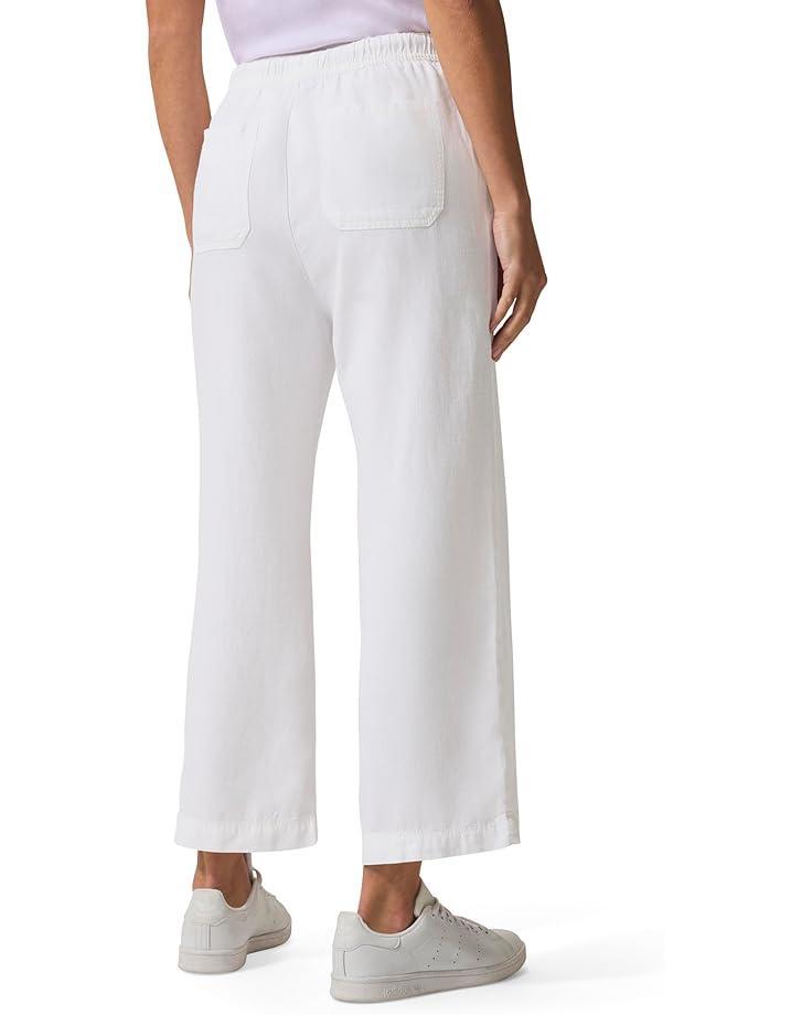 Ribbed Waist Midi Pants Product Image