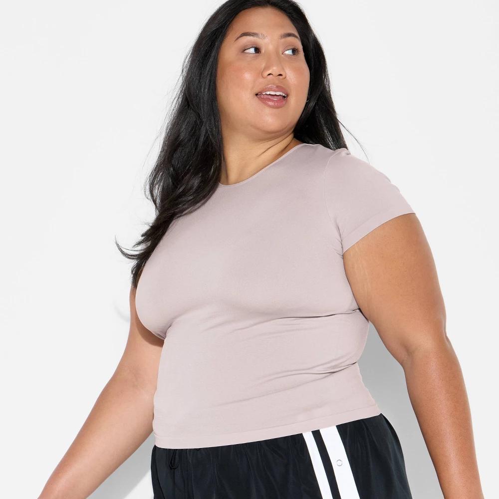 Women's Short Sleeve Jersey Seamless T-Shirt - Wild Fable™ Product Image