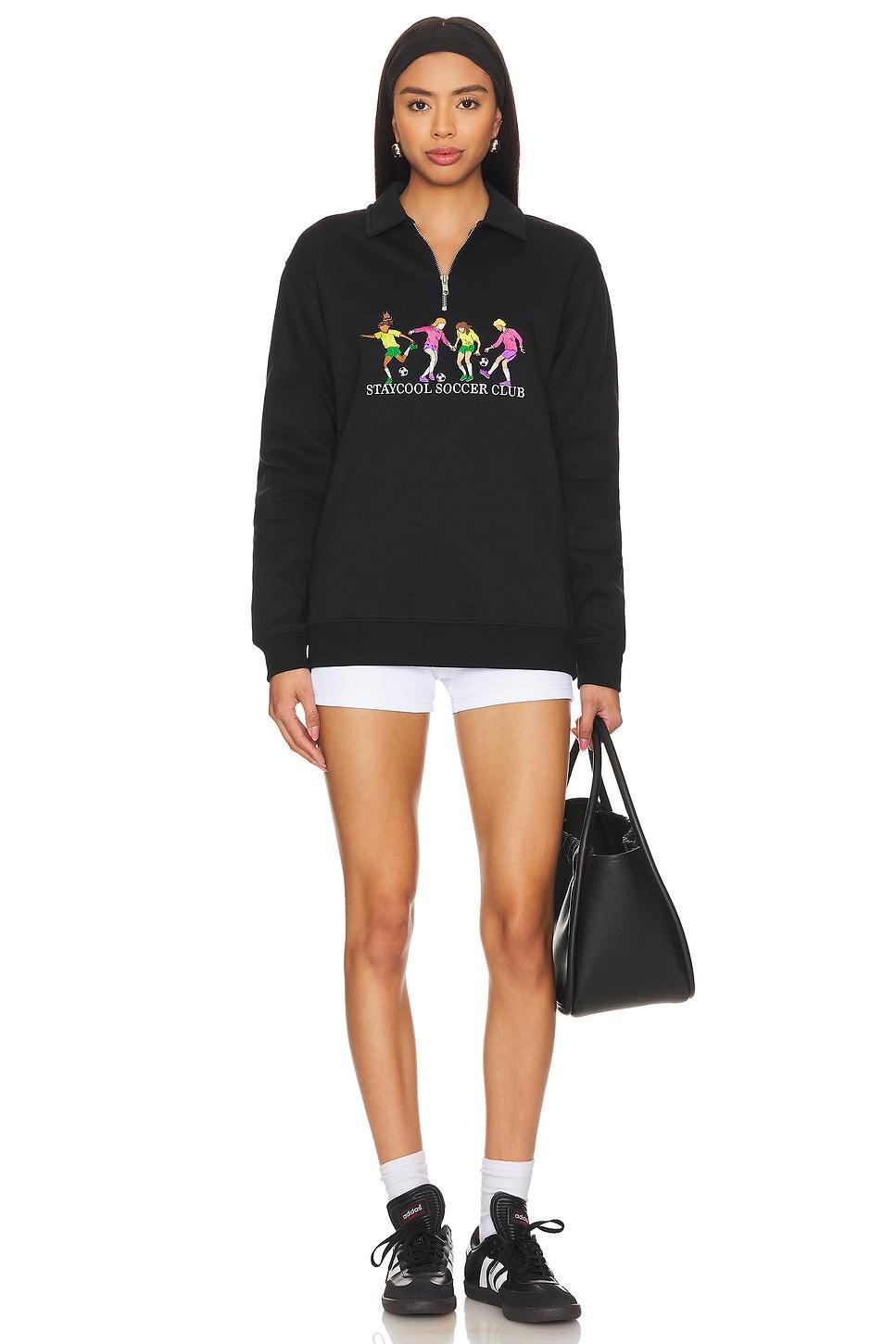 Soccer 1/4 Zip Sweatshirt Stay Cool Product Image