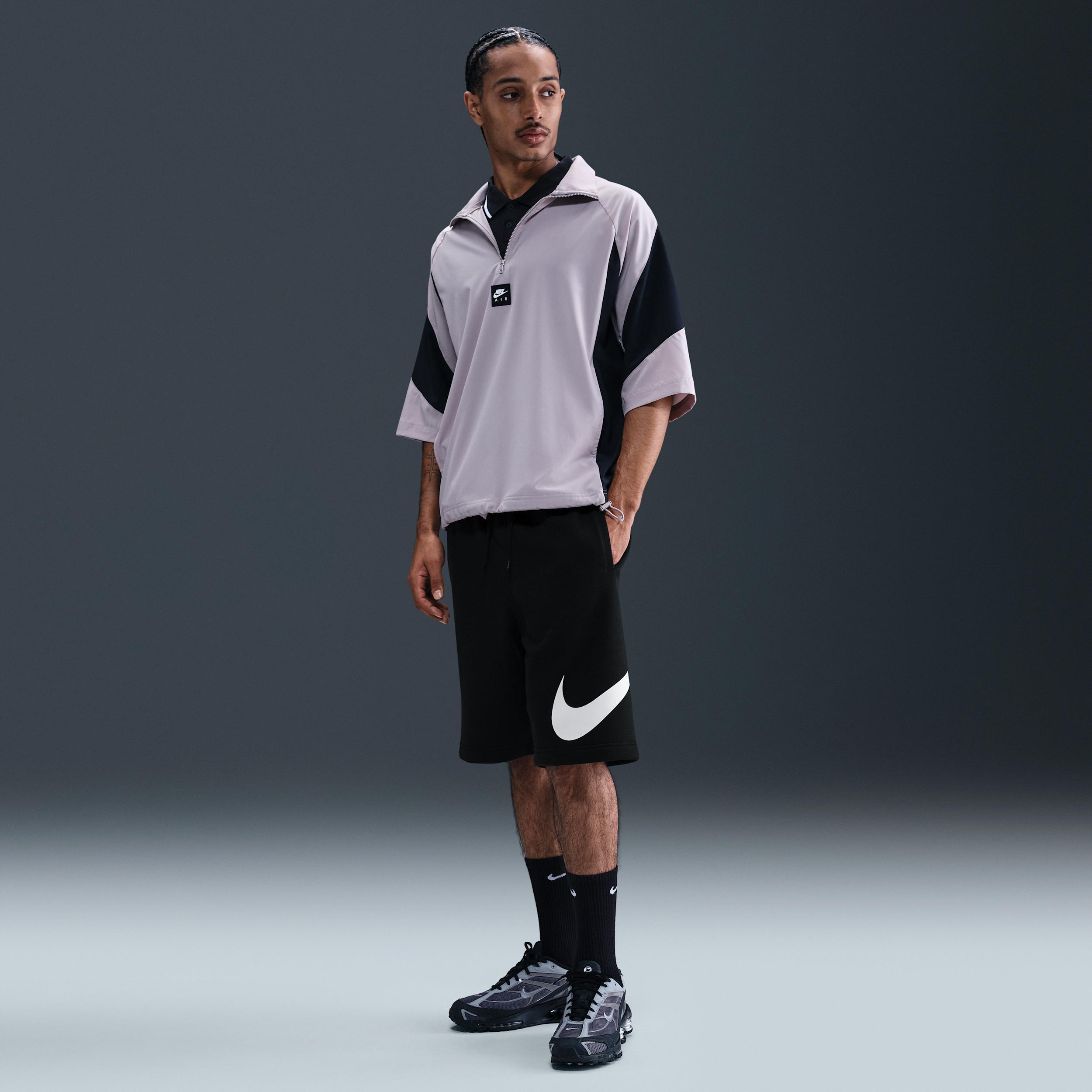 Men's Nike MNK Club Basketball Shorts, Size: XL, Black Product Image