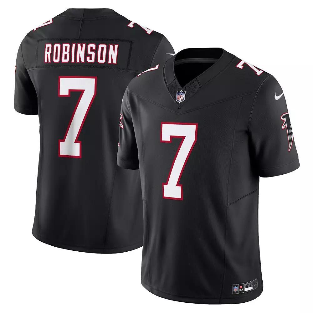 Men's Nike Bijan Robinson Black Atlanta Falcons Alternate Vapor F.U.S.E. Limited Jersey, Size: Medium Product Image
