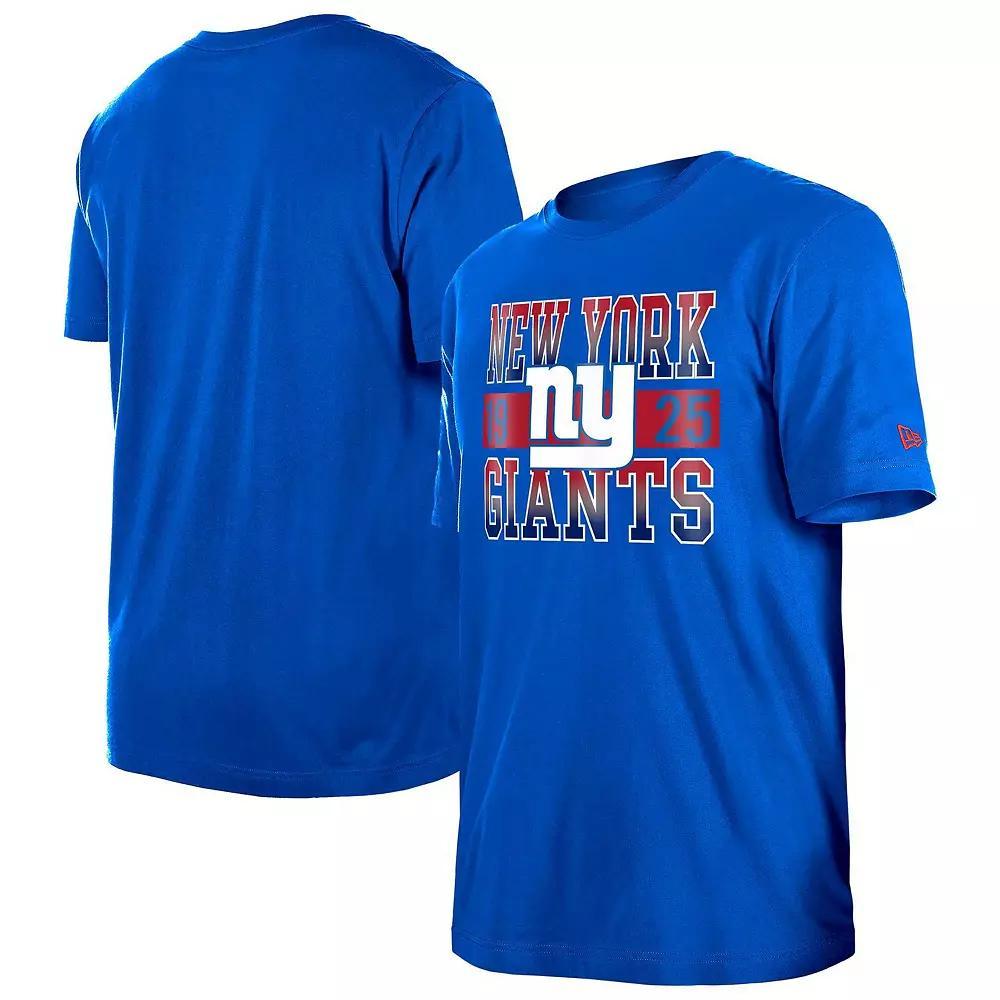 Men's New Era Royal New York Giants City Team T-Shirt, Size: Large, Blue Product Image
