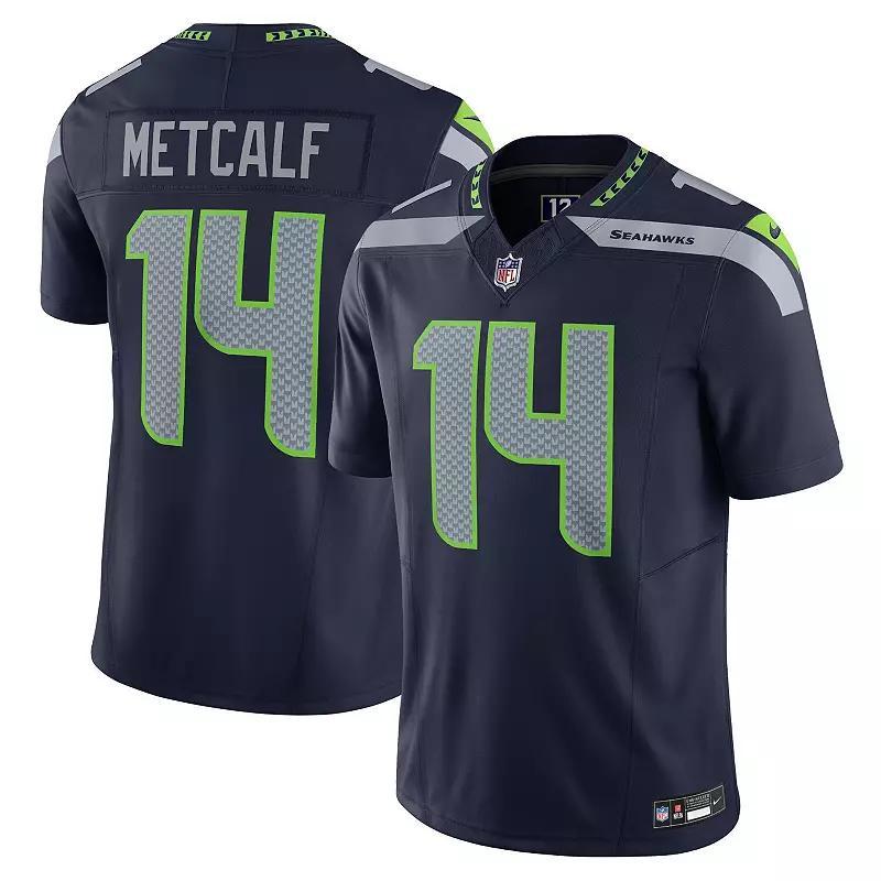 Mens Nike DK Metcalf Seattle Seahawks Vapor F.U.S.E. Limited Jersey Blue Product Image