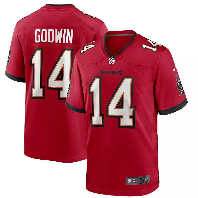 Men's Nike Chris Godwin Red Tampa Bay Buccaneers Game Player Jersey, Size: 3XL Product Image