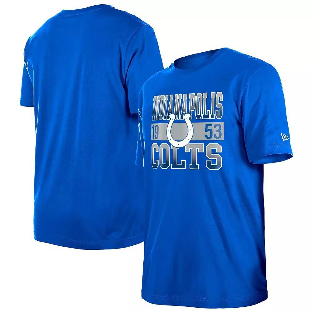 Men's New Era Royal Indianapolis Colts City Team T-Shirt, Size: Small, Blue Product Image