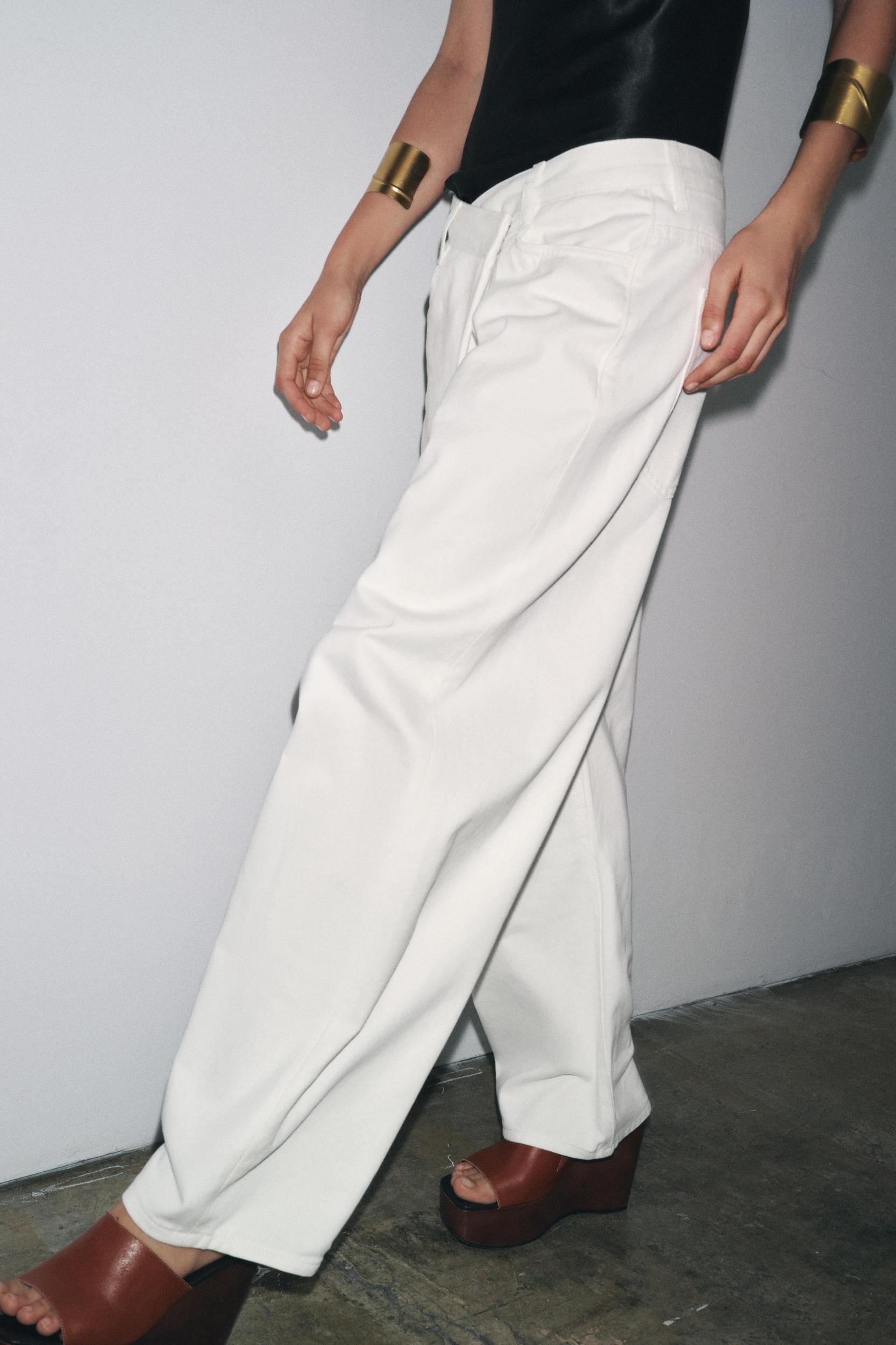 ZW COLLECTION PLEATED COTTON PANTS Product Image