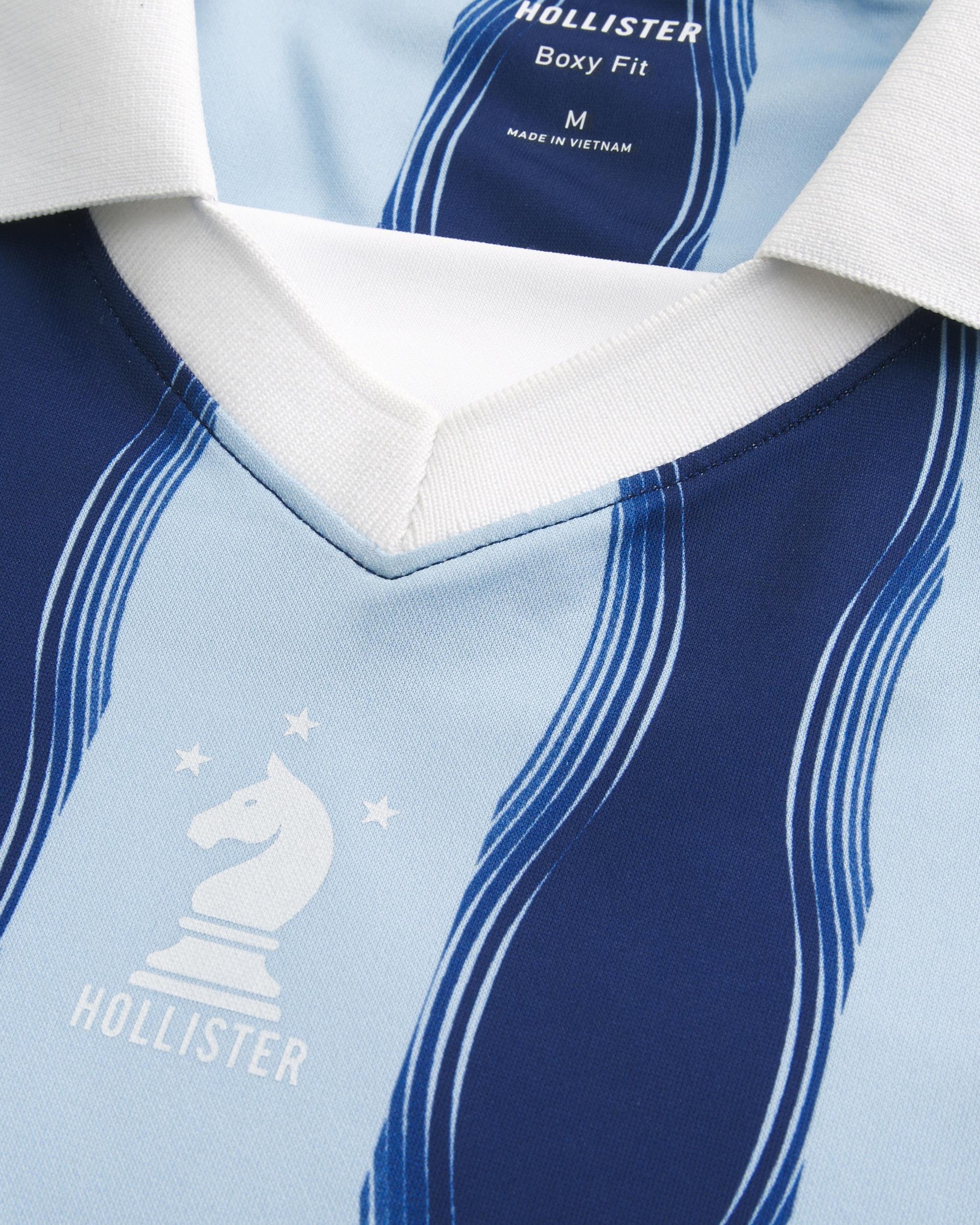 Boxy Number Graphic Soccer Jersey Product Image