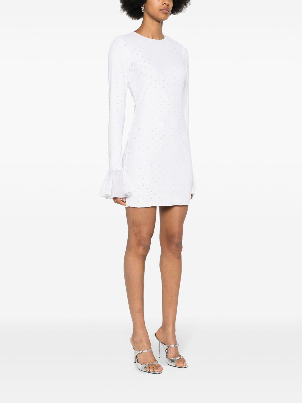 crystal-embellished mini dress Product Image