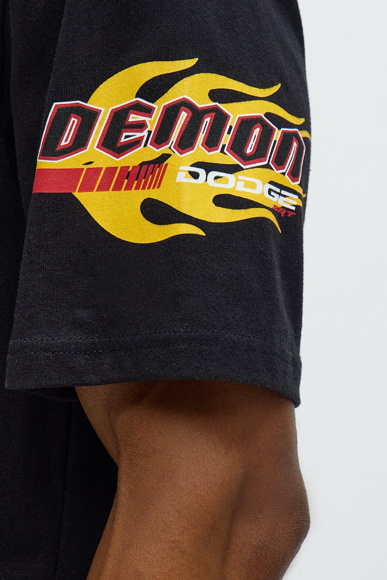 Dodge Demon Racing Team Short Sleeve Tee - Black Product Image
