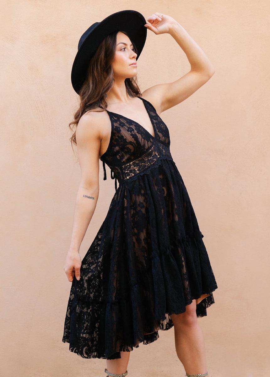 Marline Dress in Black Female Product Image