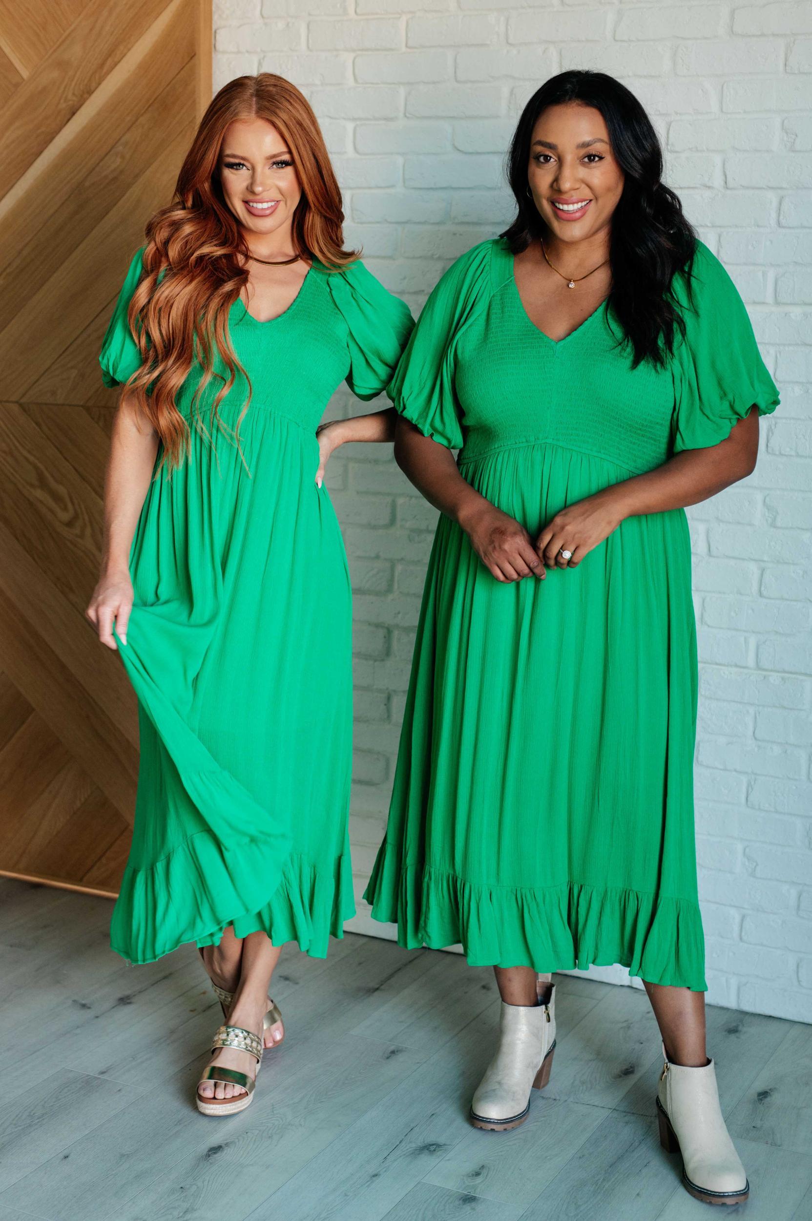 The Power I Hold V-Neck Ribbed Knit Dress in Fuchsia Product Image