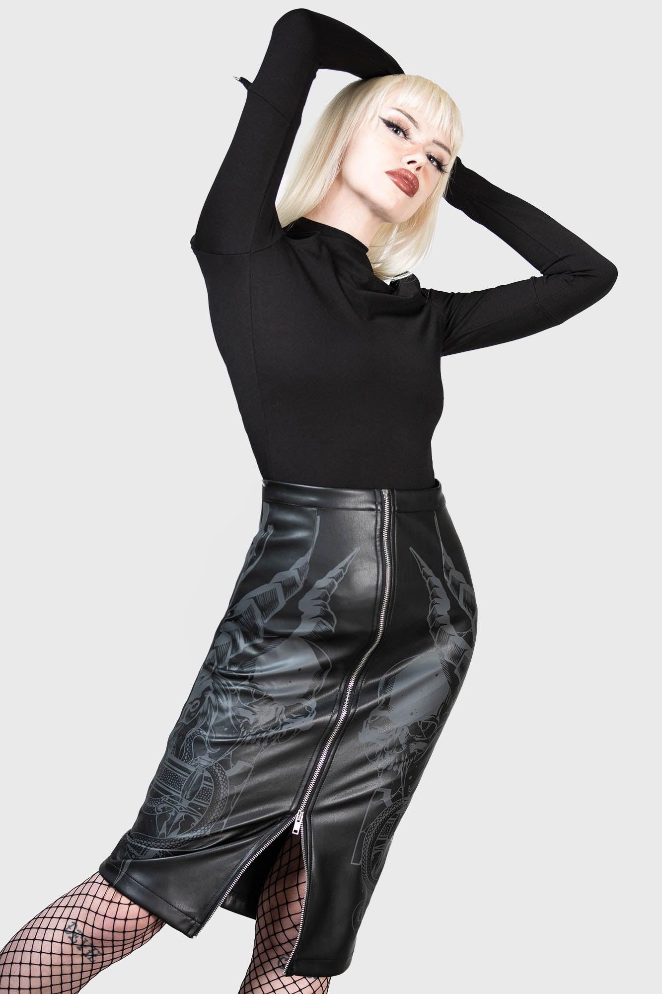 Darkest Myth Pencil Skirt Female Product Image