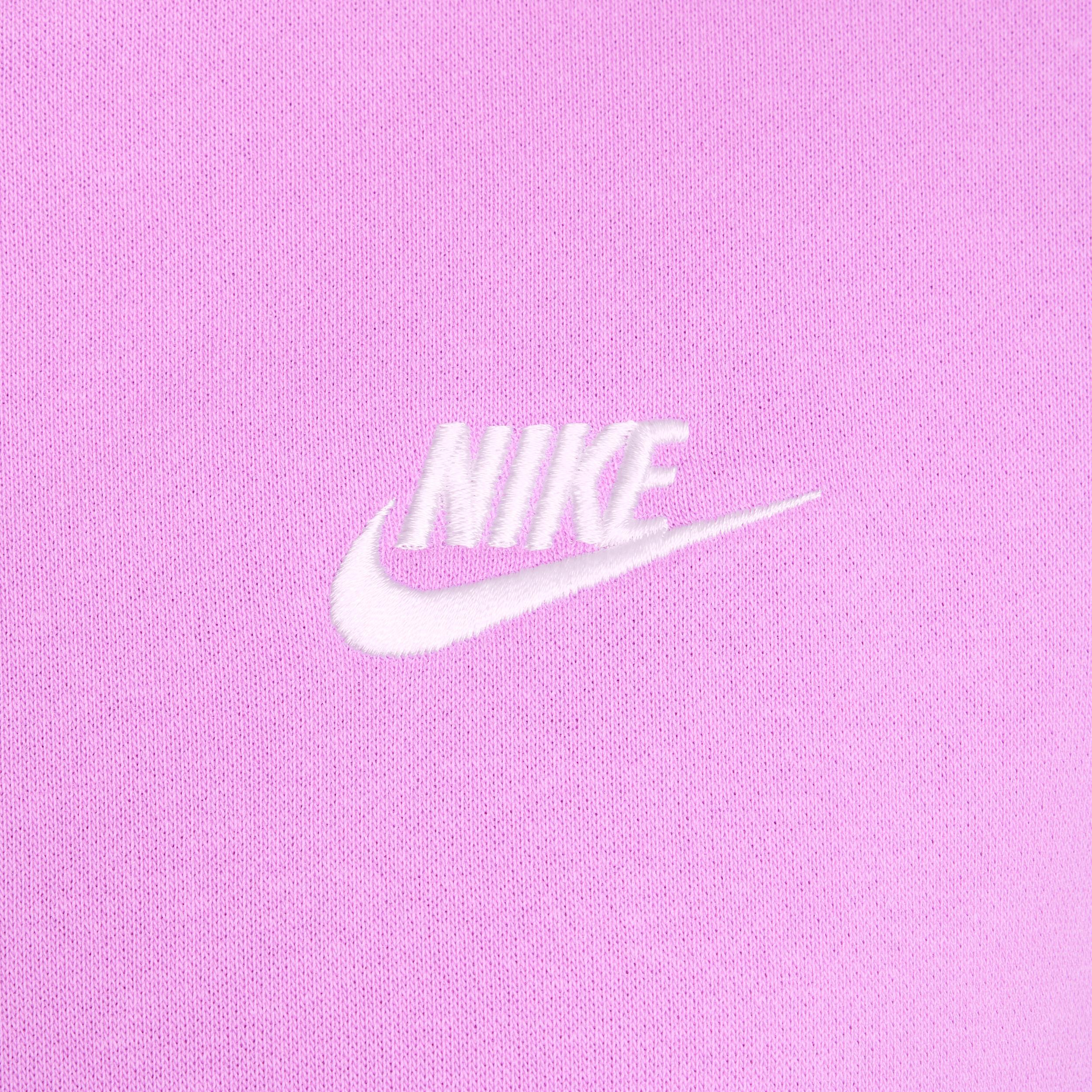 Womens Nike Sportswear Club Fleece Girls Boxy Crew-Neck Sweatshirt Product Image