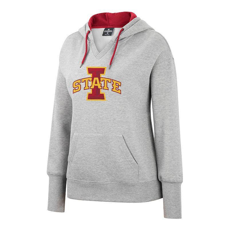 Women's Arizona State Sun Devils Heather Grey Pullover Hoodie, Size: XXL, Gray Product Image