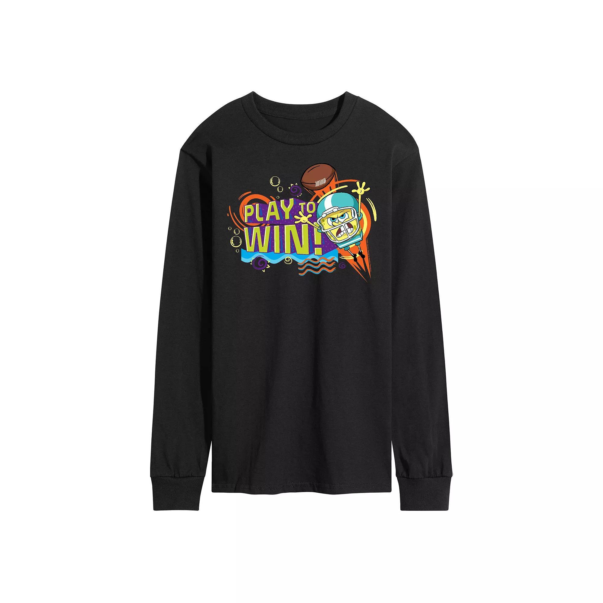 Mens SpongeBob SquarePants Play Tee Product Image
