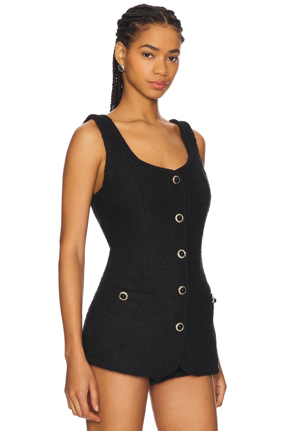 Gabrielle Tweed Top MAJORELLE Product Image