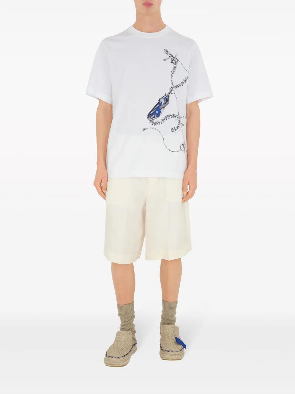 graphic-print cotton T-shirt Product Image