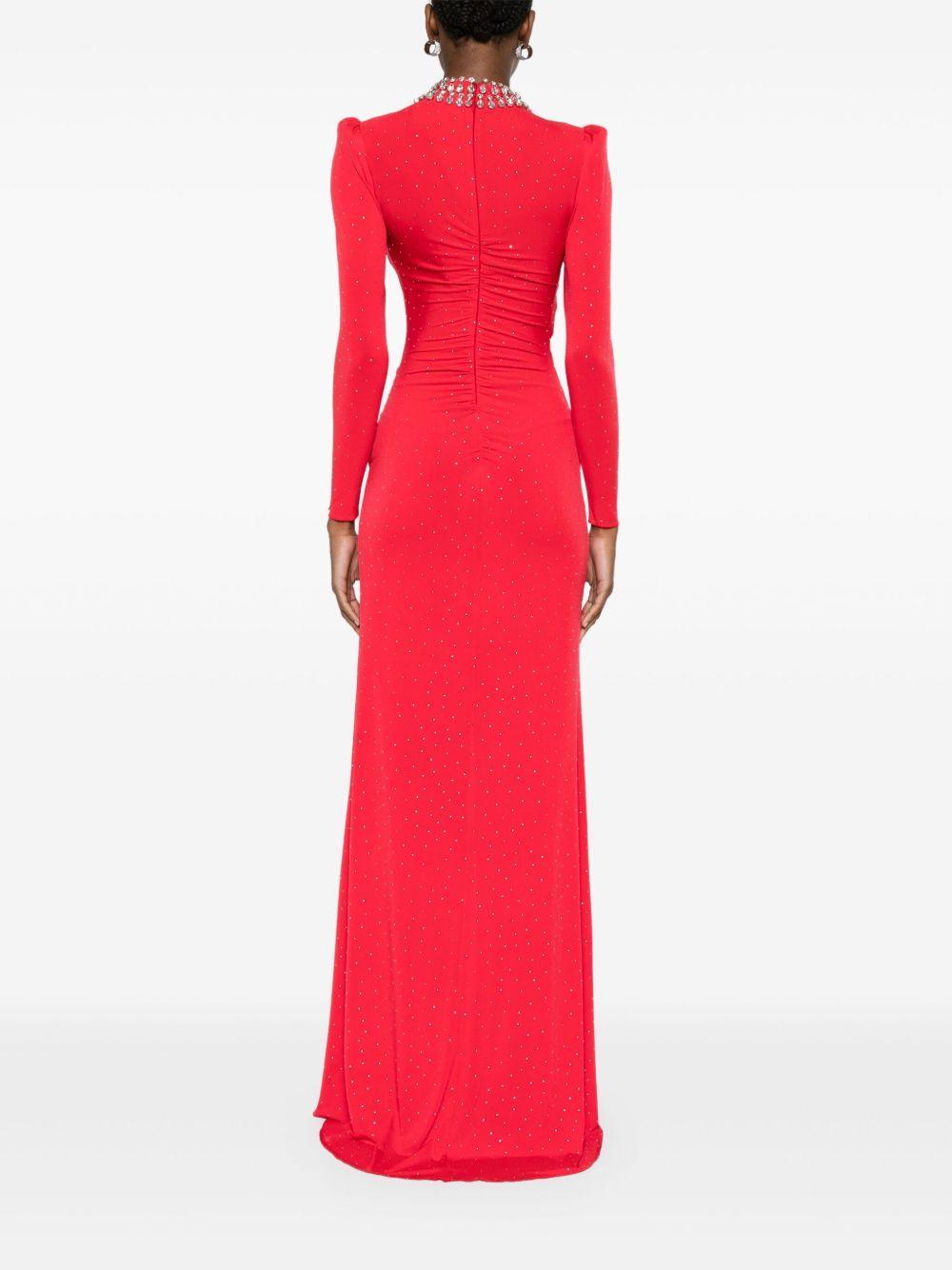 crystal-embellished maxi dress Product Image