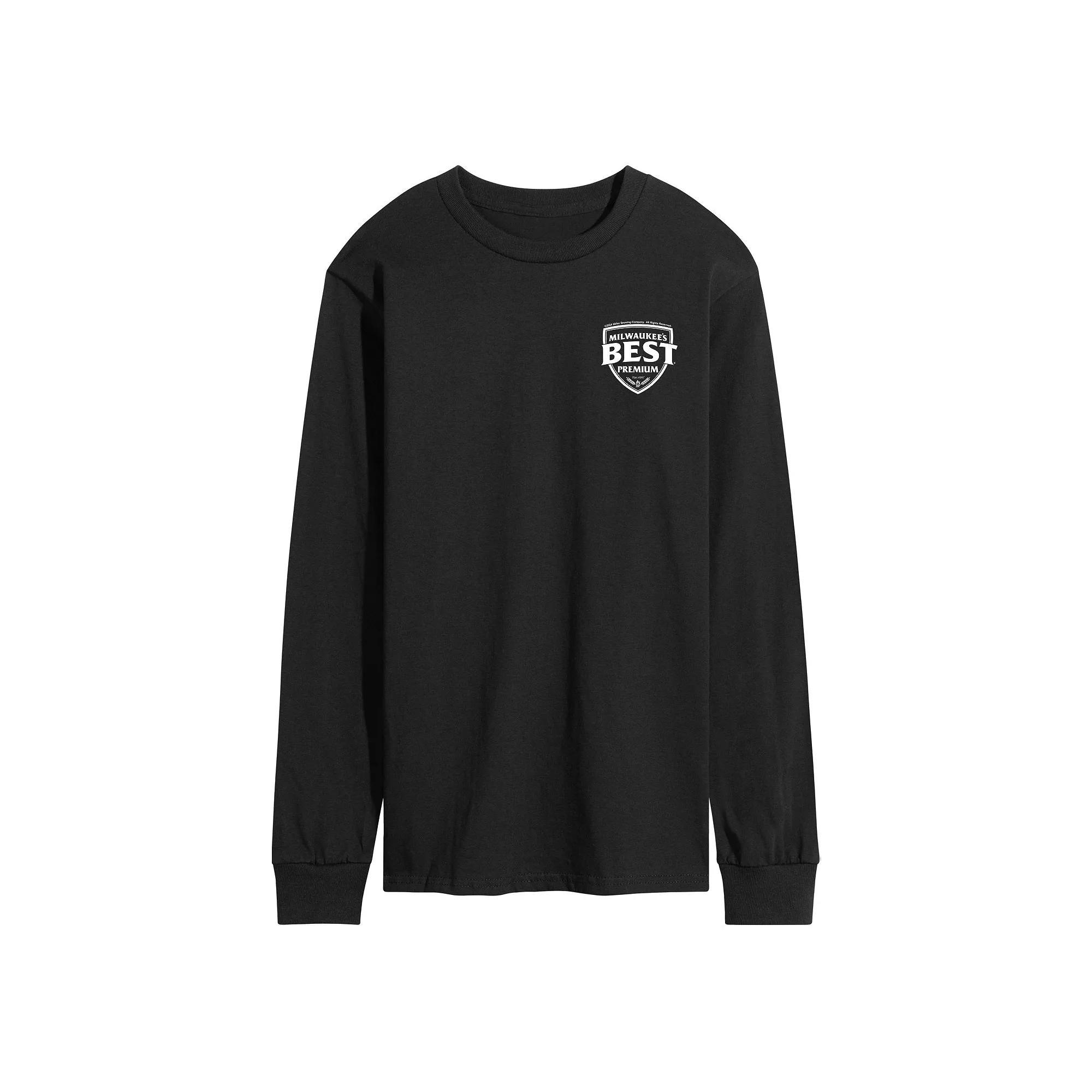 Mens Milwaukees Best Premium Long Sleeve Graphic Tee Product Image