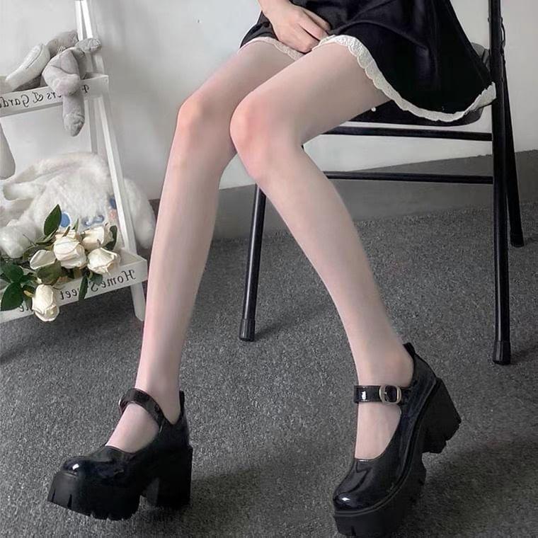 Plain Sheer Tights Product Image