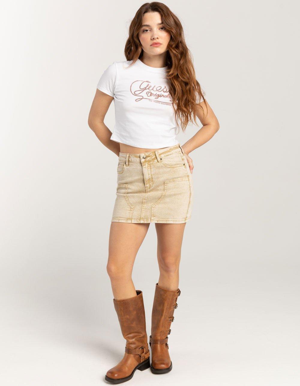 GUESS ORIGINALS Lasso Womens Baby Tee Product Image