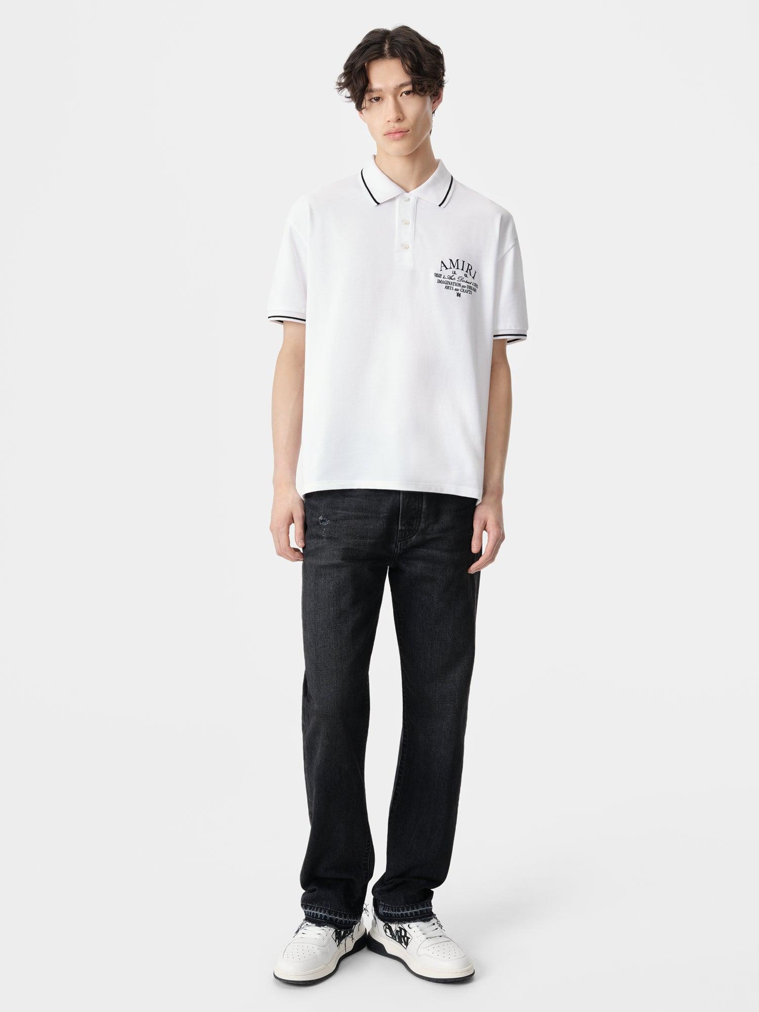 AMIRI ARTS DISTRICT POLO - White Male Product Image