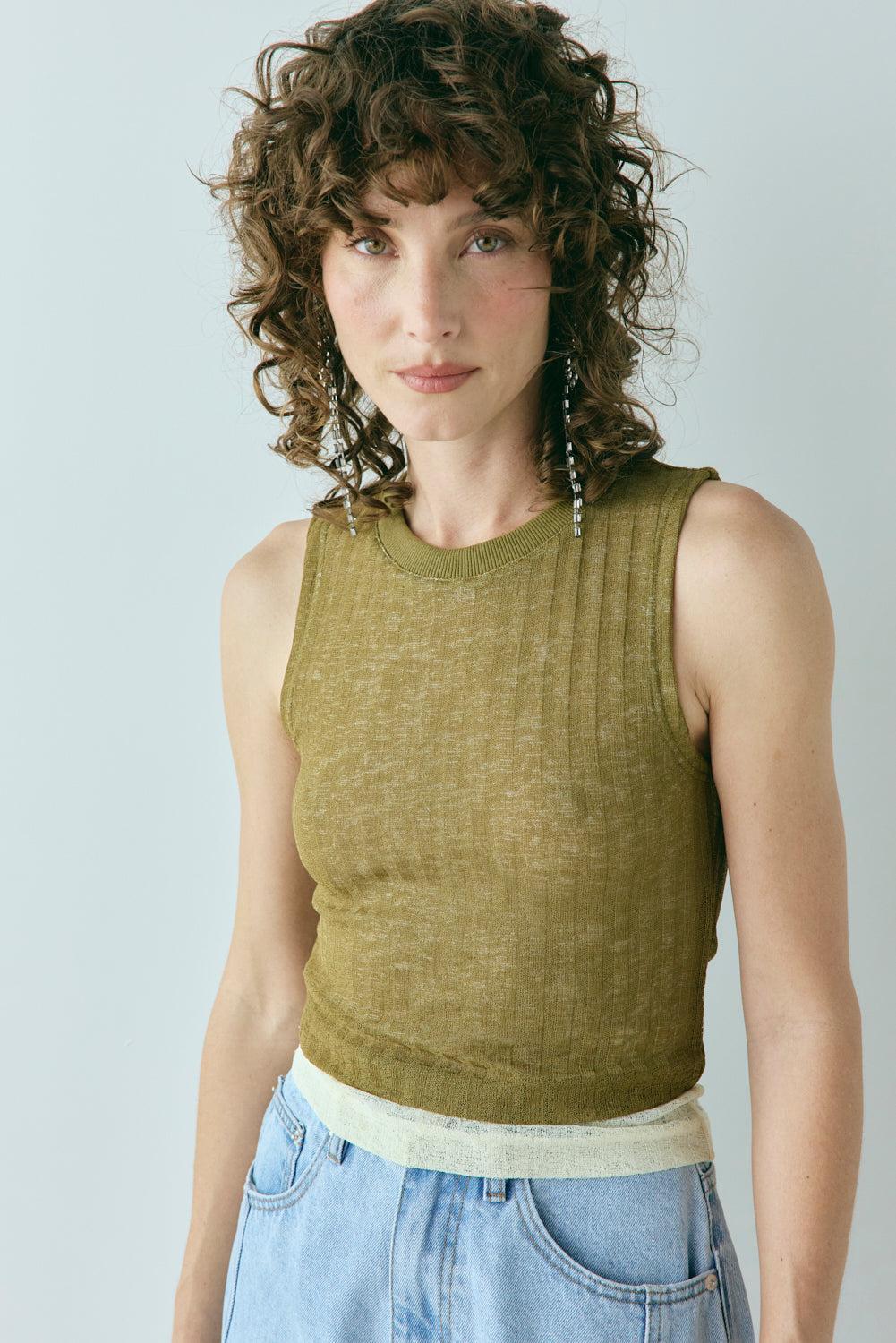 Jil Top Khaki Product Image