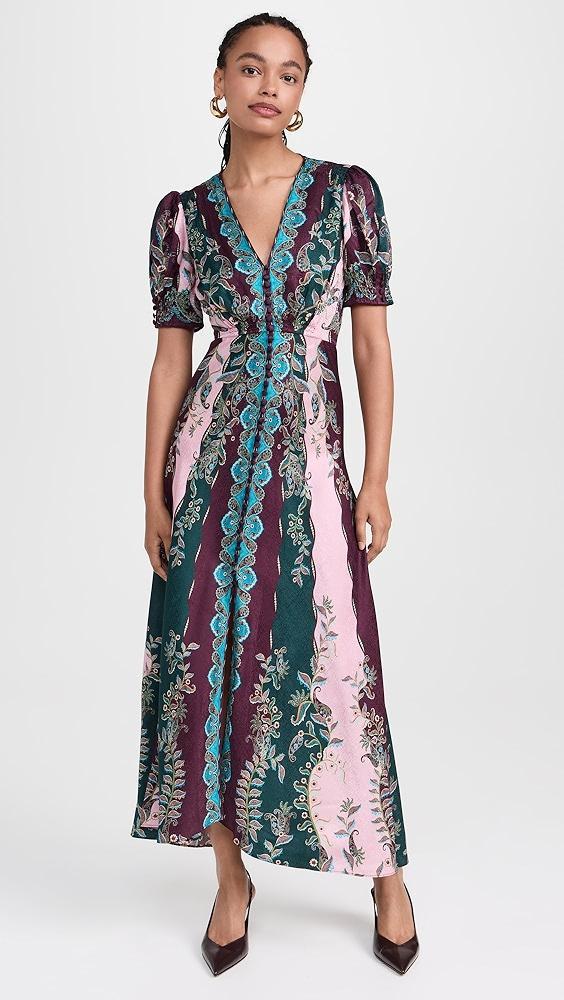 SALONI Lea Long Dress | Shopbop Product Image