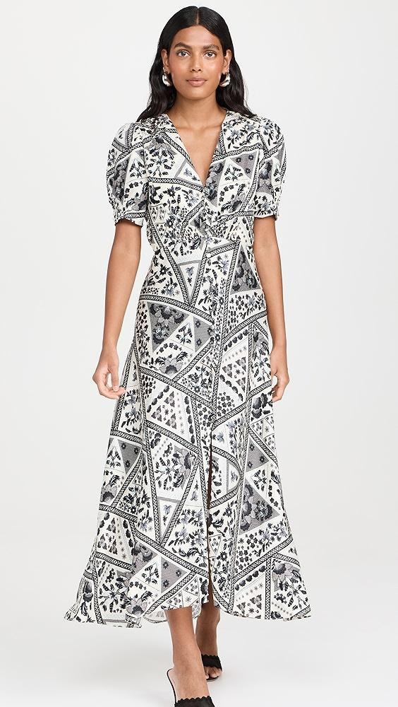 SALONI Lea Long Dress | Shopbop Product Image