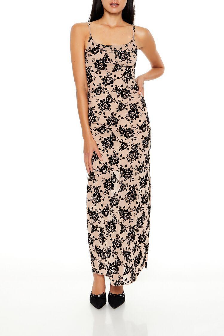 Mesh Rose Cami Maxi Dress | Forever 21 Product Image