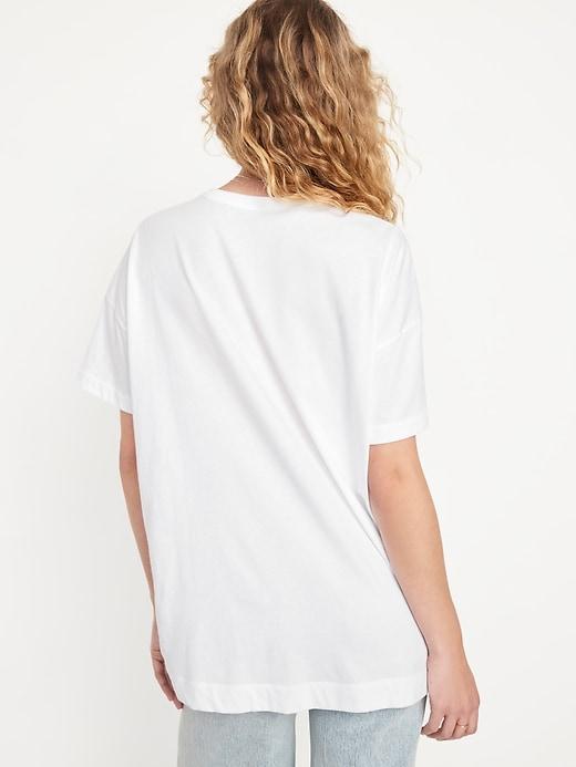 Oversized EveryWear Tunic T-Shirt Product Image