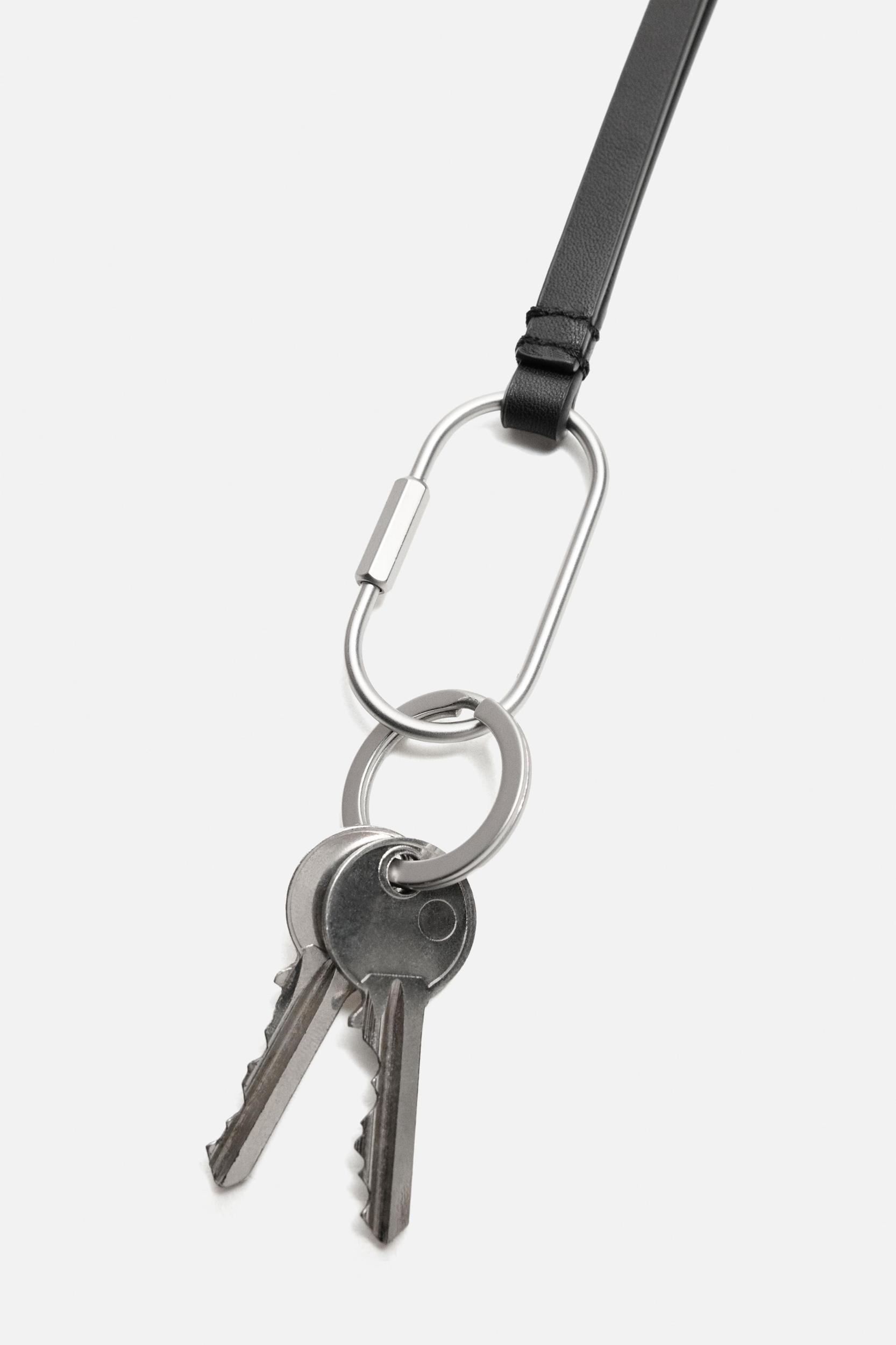 LEATHER PENDANT KEYCHAIN Product Image