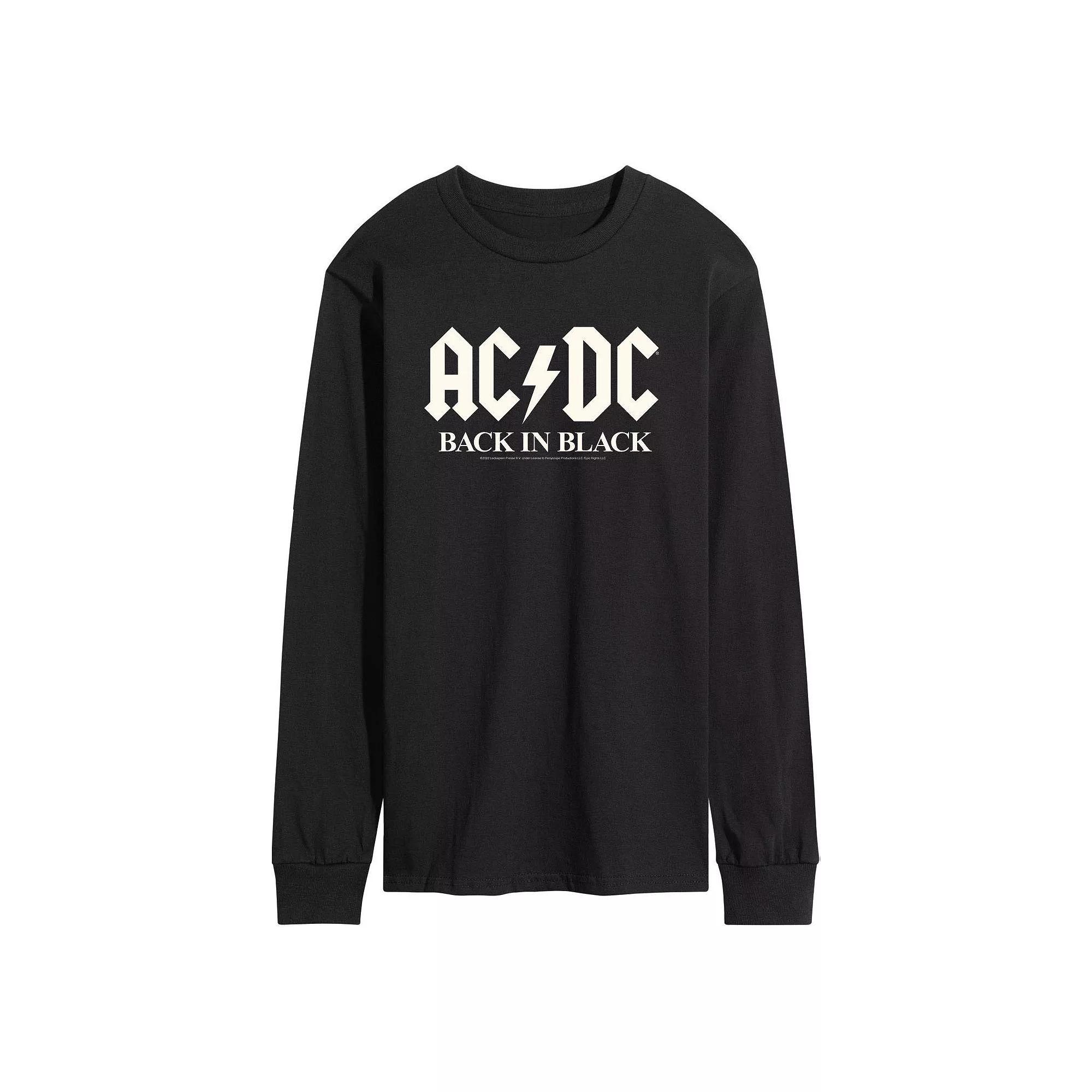 Mens ACDC Back Glow Graphic Tee Product Image