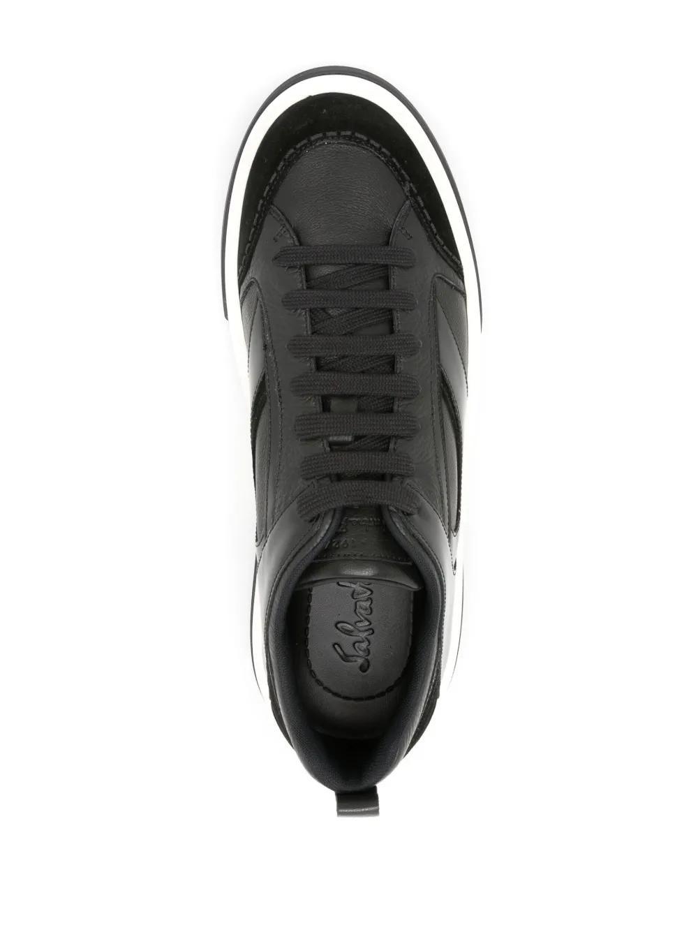 lace-up low-top sneakers Product Image