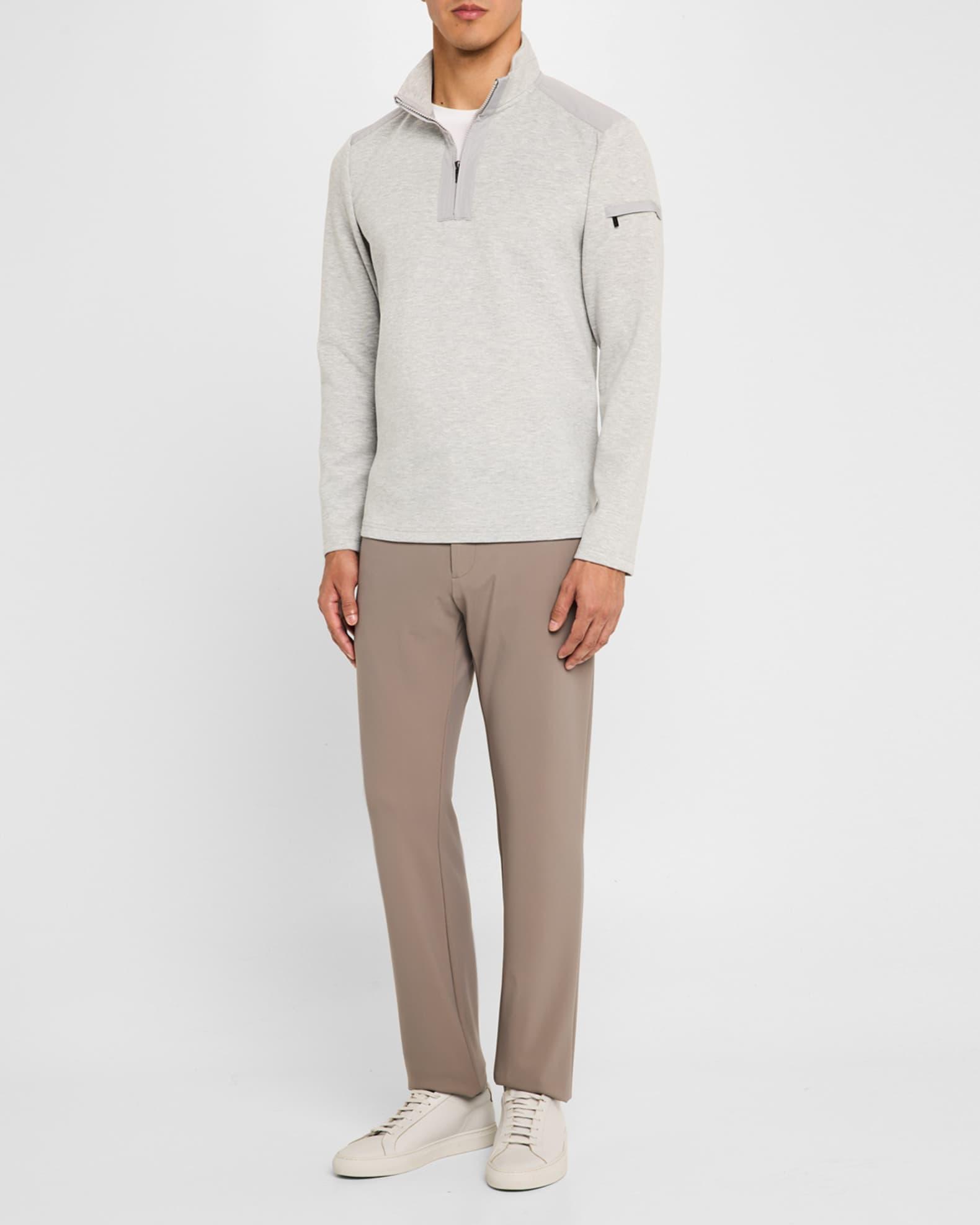 Mens Soft Touch Quarter-Zip Sweater Product Image