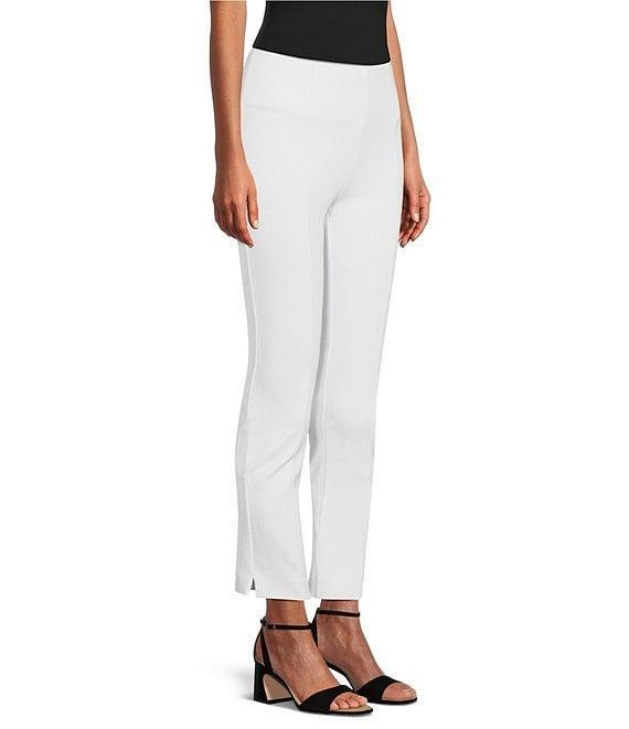 Slim Factor by Investments Coordinating Ponte Knit Ankle Skinny Pants Product Image
