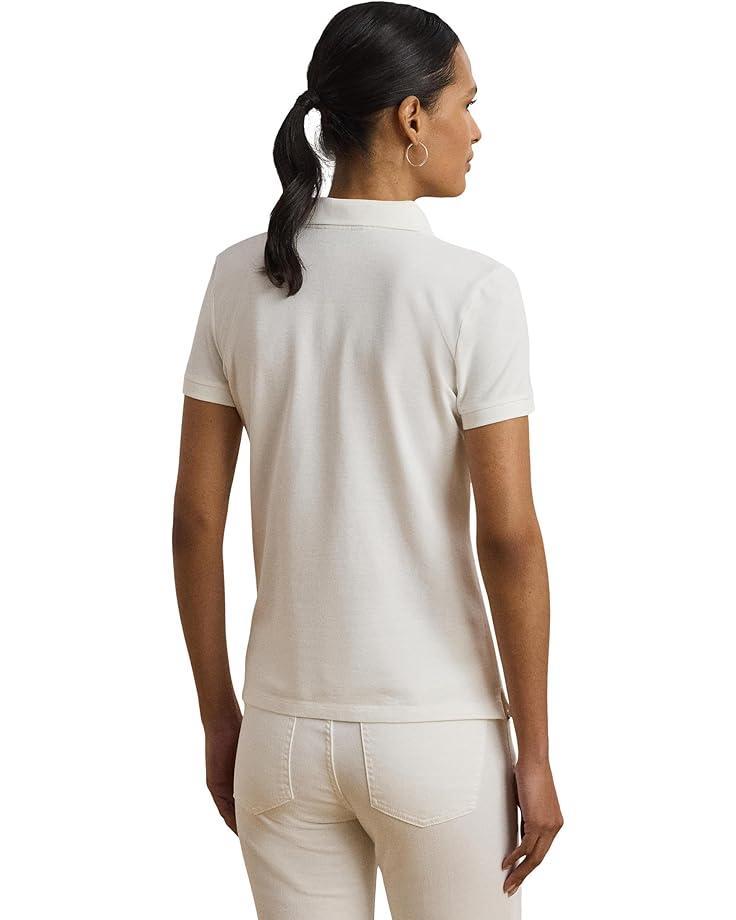 Stretch Piqué Polo Shirt Product Image