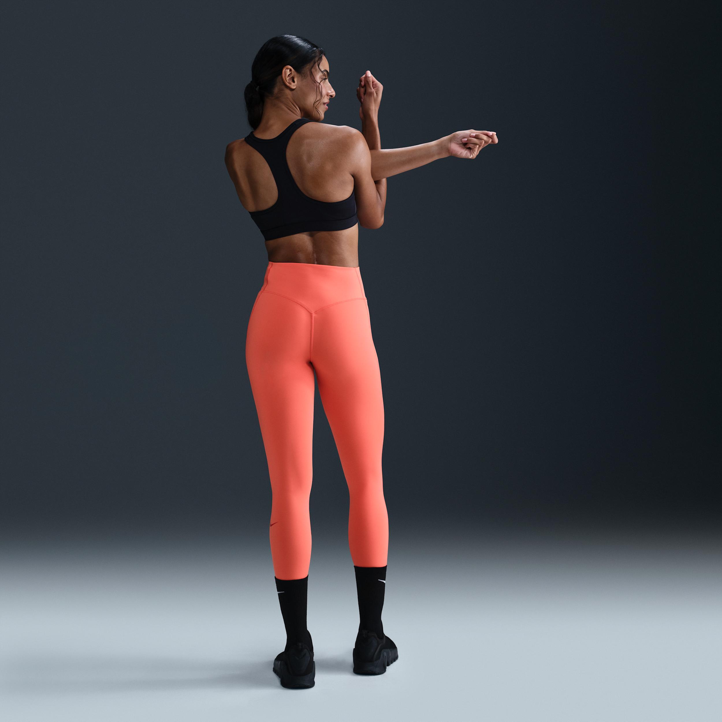 Nike Women's Universa High-Waisted 7/8 Leggings with No Front Seam Product Image