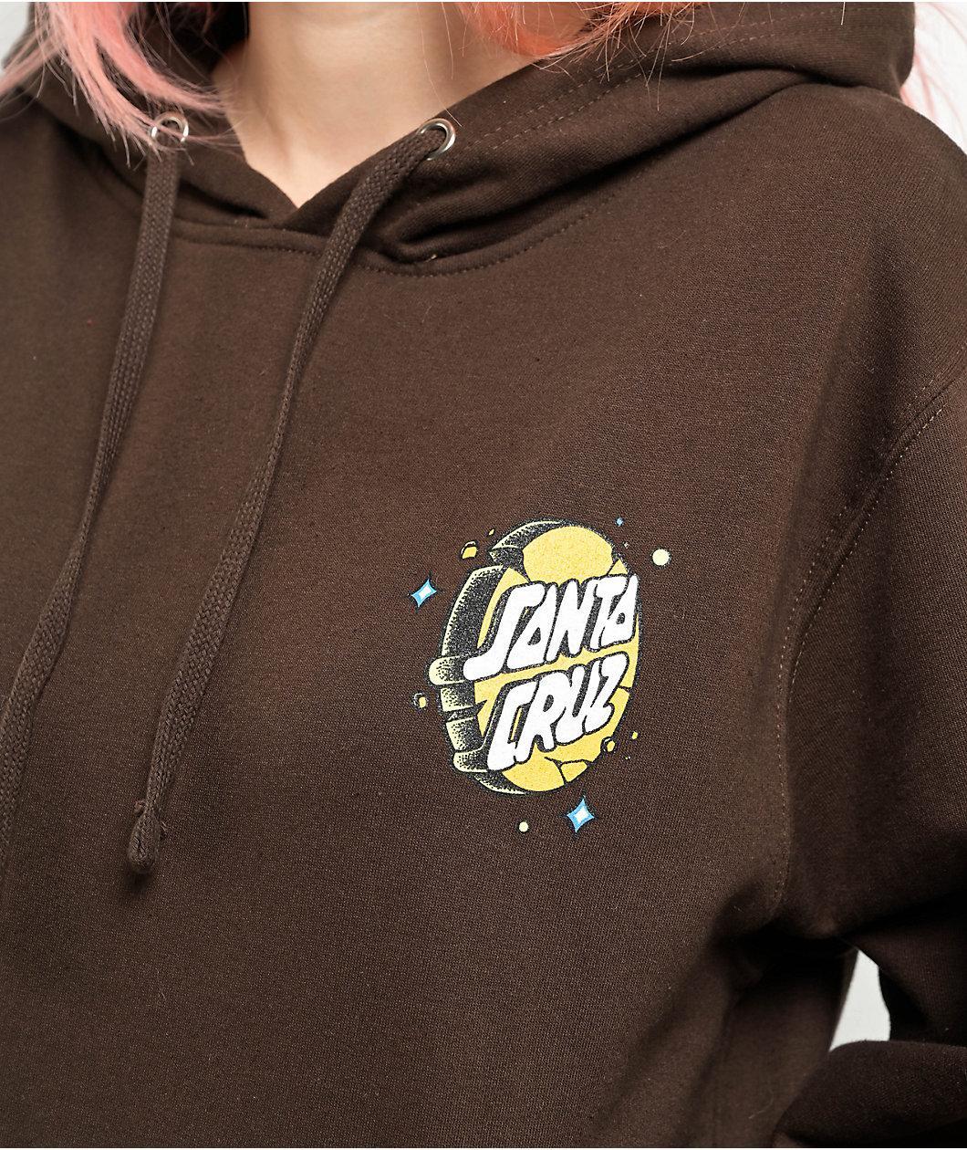 Santa Cruz Lucky Day Brown Hoodie Product Image