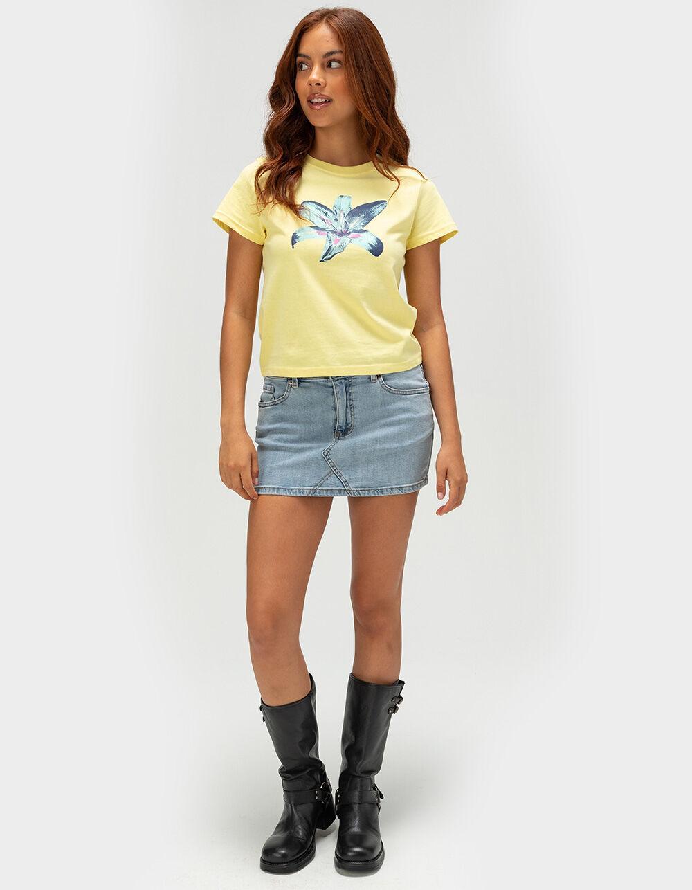 O'NEILL Madalena Womens Denim Mini Skirt - LIGHT WASH Product Image