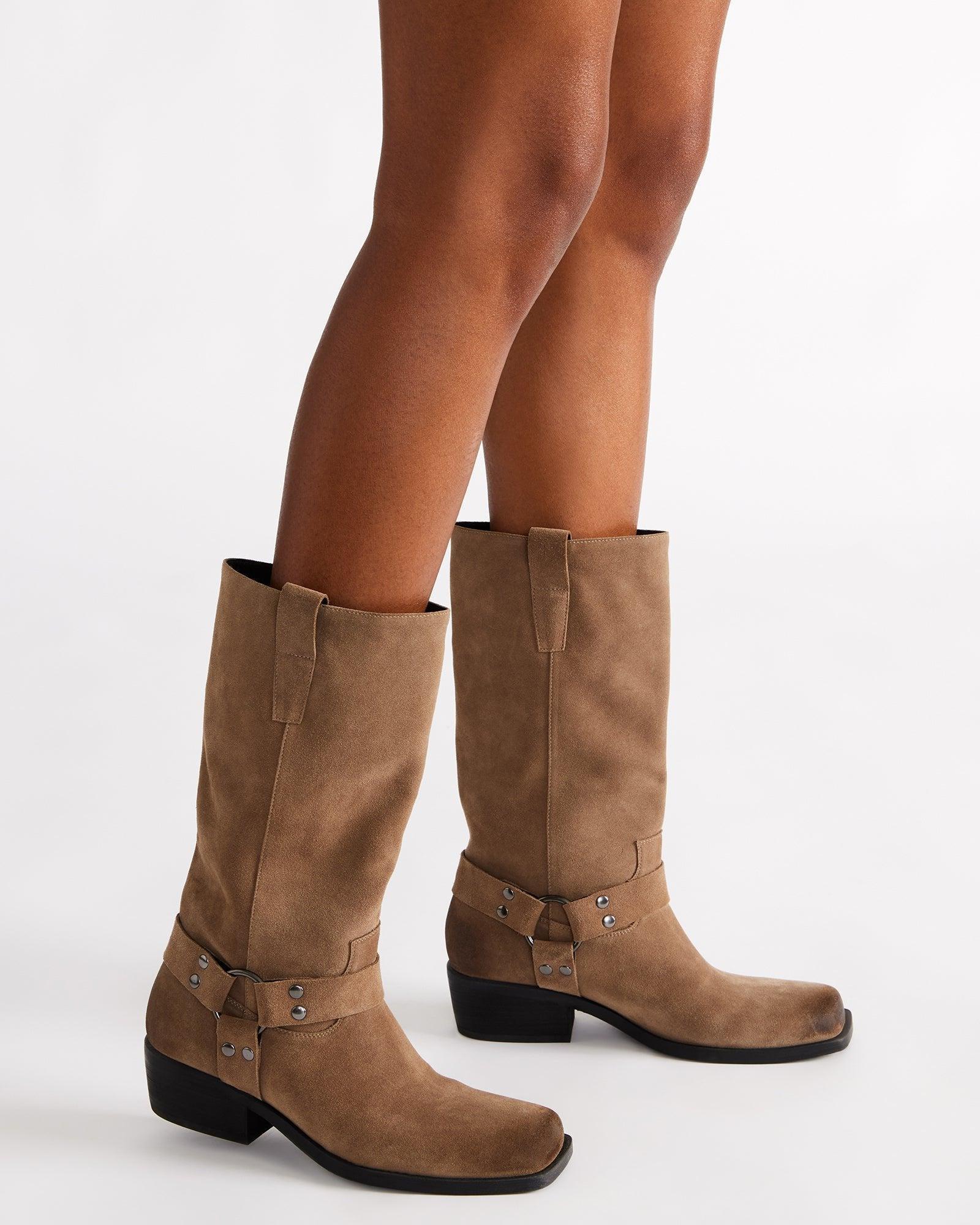 RUSKIN TAUPE SUEDE Female Product Image